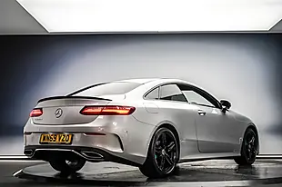 Used 2019 Mercedes-Benz E Class AMG Line Silver - Interior and Exterior details 3