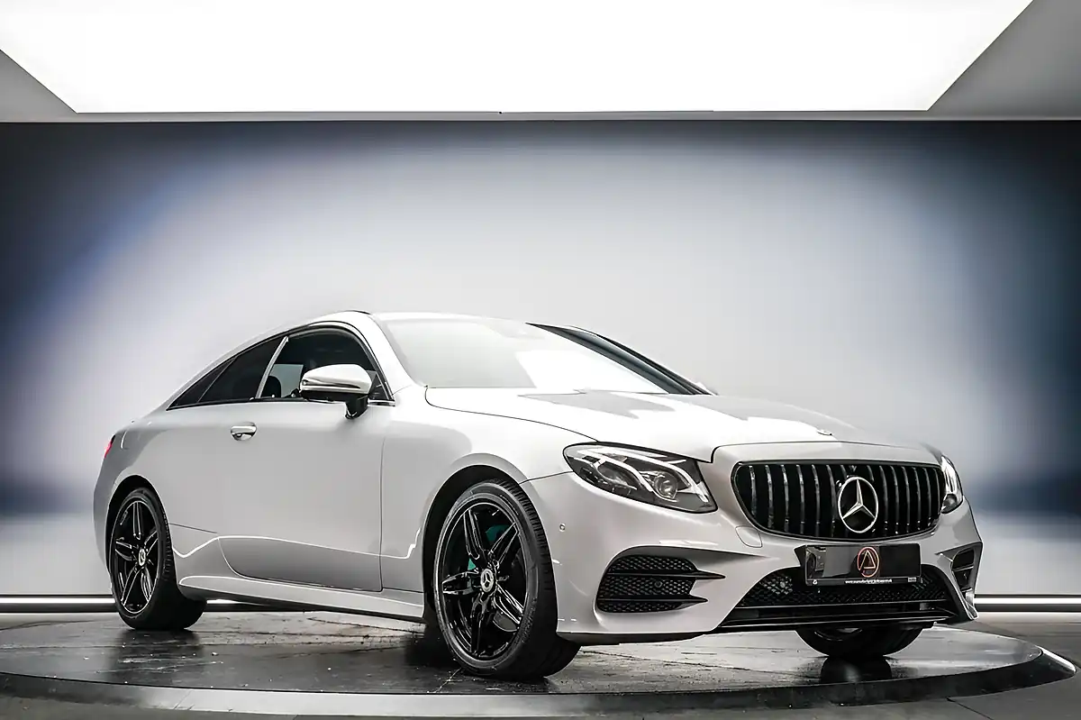 Used 2019 Mercedes-Benz E Class AMG Line Silver - Interior and Exterior details 5
