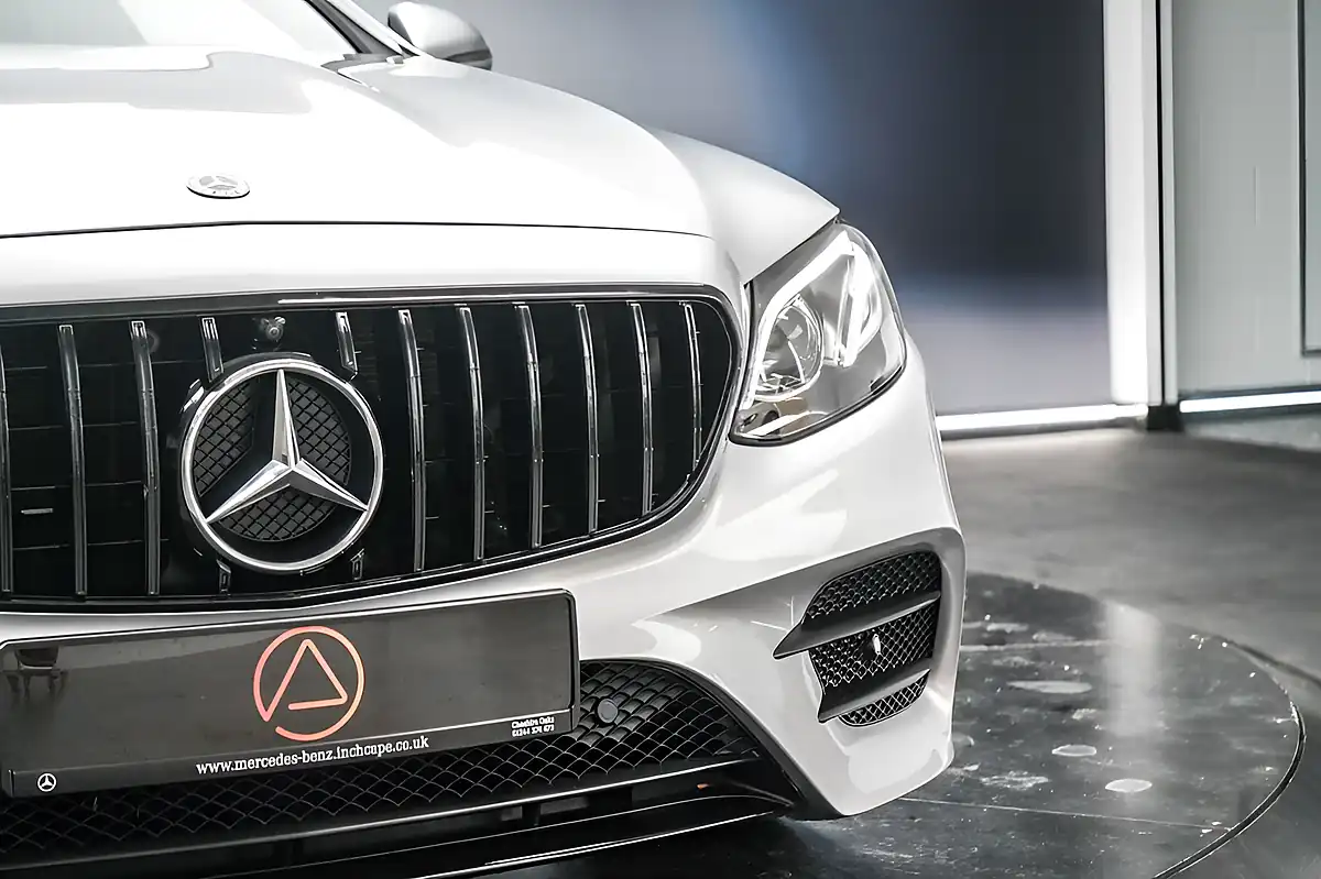 Used 2019 Mercedes-Benz E Class AMG Line Silver - Interior and Exterior details 6