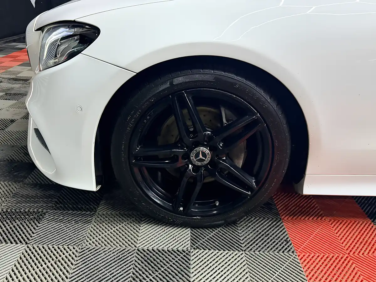 Used 2019 Mercedes-Benz E Class AMG Line White - Interior and Exterior details 12