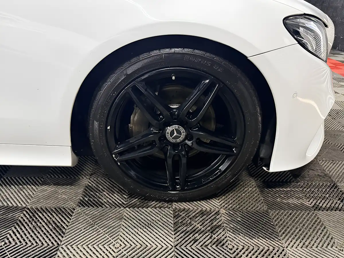 Used 2019 Mercedes-Benz E Class AMG Line White - Interior and Exterior details 13