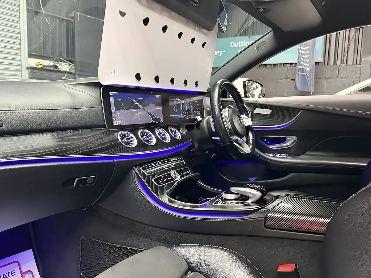 Used 2019 Mercedes-Benz E Class AMG Line White - Interior and Exterior details 15