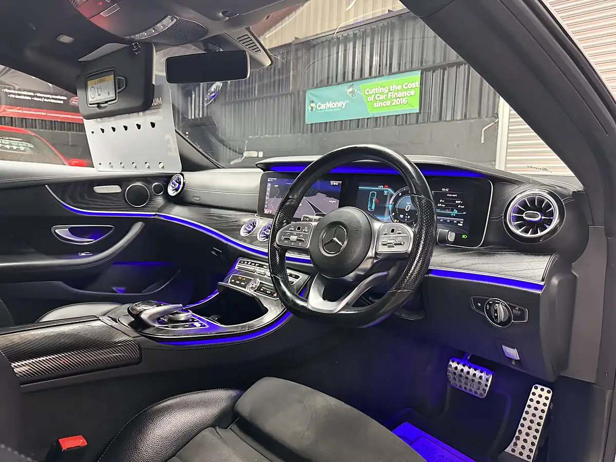 Used 2019 Mercedes-Benz E Class AMG Line White - Interior and Exterior details 19