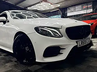 Used 2019 Mercedes-Benz E Class AMG Line White - Interior and Exterior details 2