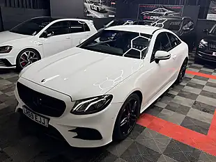 Used 2019 Mercedes-Benz E Class AMG Line White - Interior and Exterior details 6