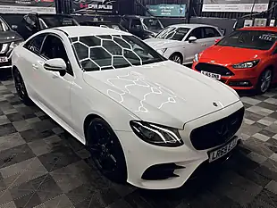Used 2019 Mercedes-Benz E Class AMG Line White - Interior and Exterior details 7