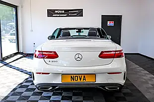 Used 2019 Mercedes-Benz E-Class AMG Line White - Interior and Exterior details 11