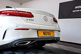 Used 2019 Mercedes-Benz E-Class AMG Line White - Interior and Exterior details 14
