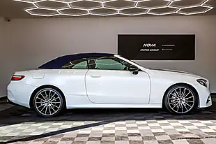 Used 2019 Mercedes-Benz E-Class AMG Line White - Interior and Exterior details 5