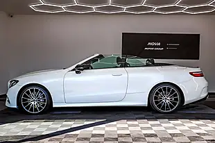 Used 2019 Mercedes-Benz E-Class AMG Line White - Interior and Exterior details 6