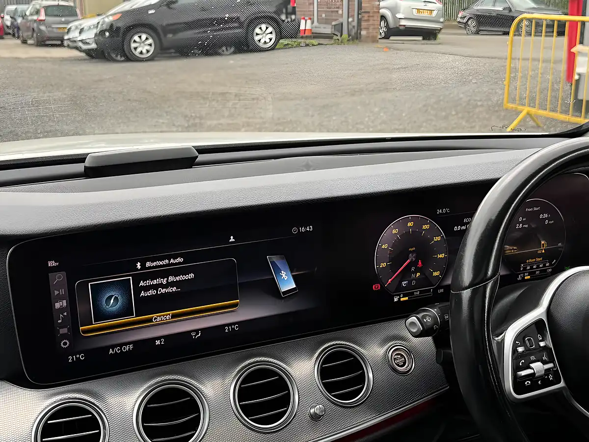 Used 2019 Mercedes-Benz E Class Se (premium Plus) White - Interior and Exterior details 14