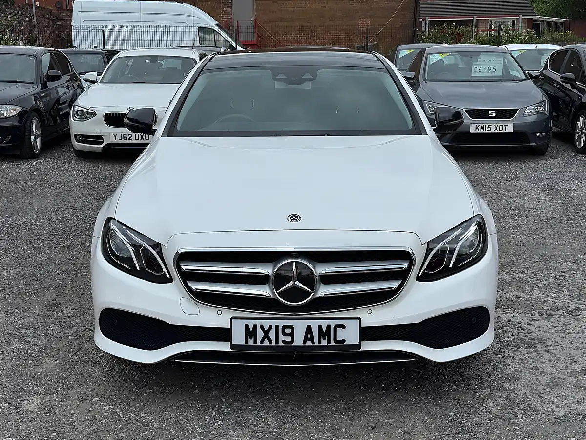 Used 2019 Mercedes-Benz E Class Se (premium Plus) White - Interior and Exterior details 2