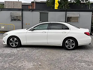 Used 2019 Mercedes-Benz E Class Se (premium Plus) White - Interior and Exterior details 4