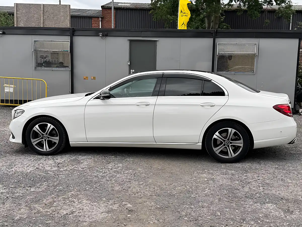 Used 2019 Mercedes-Benz E Class Se (premium Plus) White - Interior and Exterior details 4