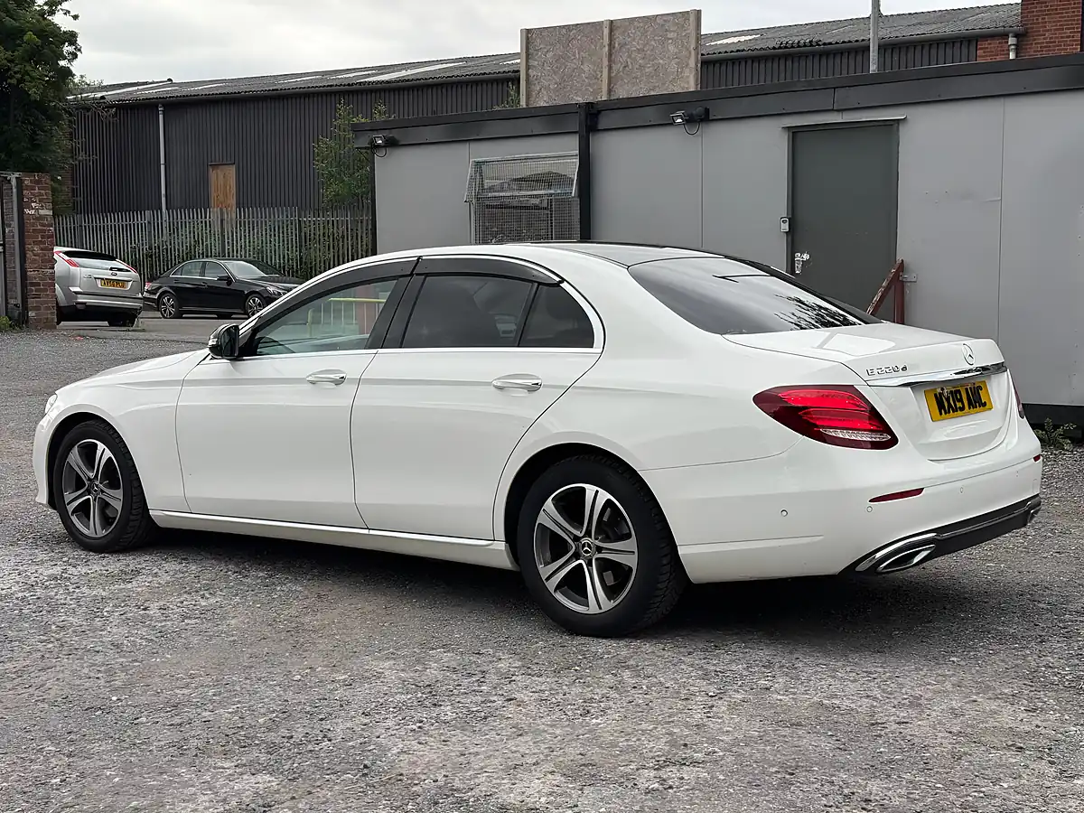 Used 2019 Mercedes-Benz E Class Se (premium Plus) White - Interior and Exterior details 5
