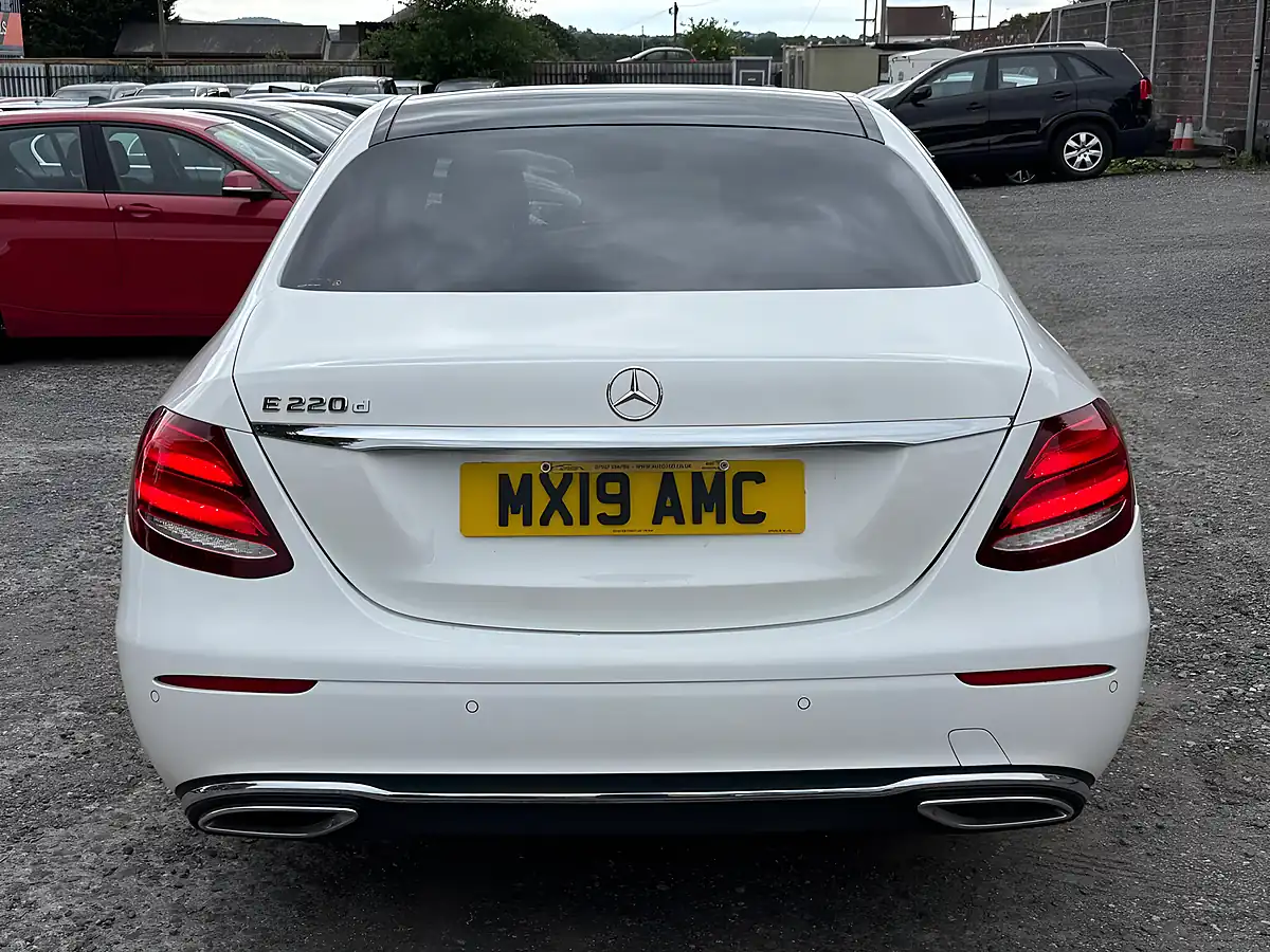 Used 2019 Mercedes-Benz E Class Se (premium Plus) White - Interior and Exterior details 6