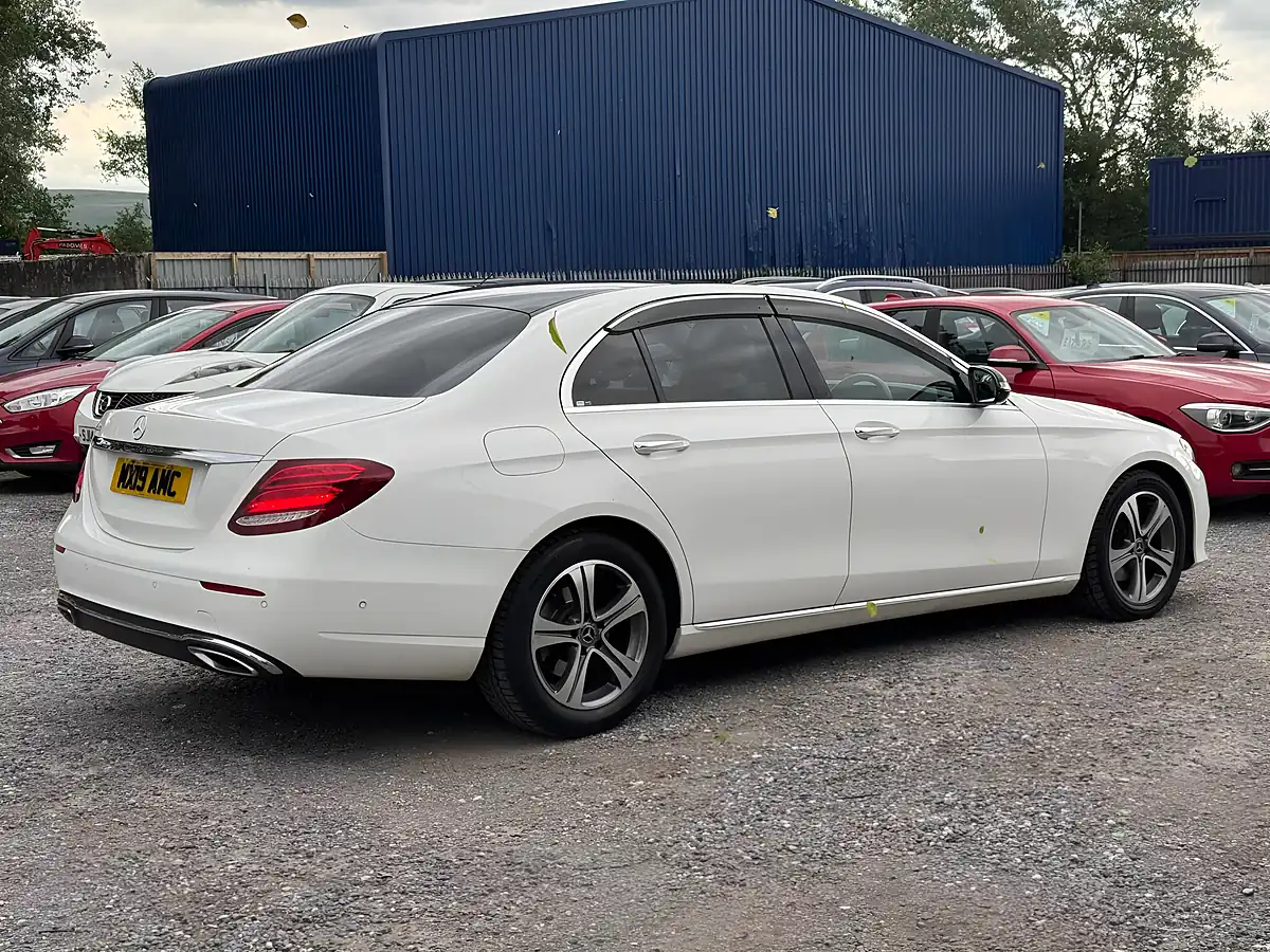 Used 2019 Mercedes-Benz E Class Se (premium Plus) White - Interior and Exterior details 7