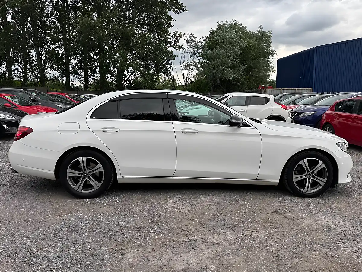 Used 2019 Mercedes-Benz E Class Se (premium Plus) White - Interior and Exterior details 8