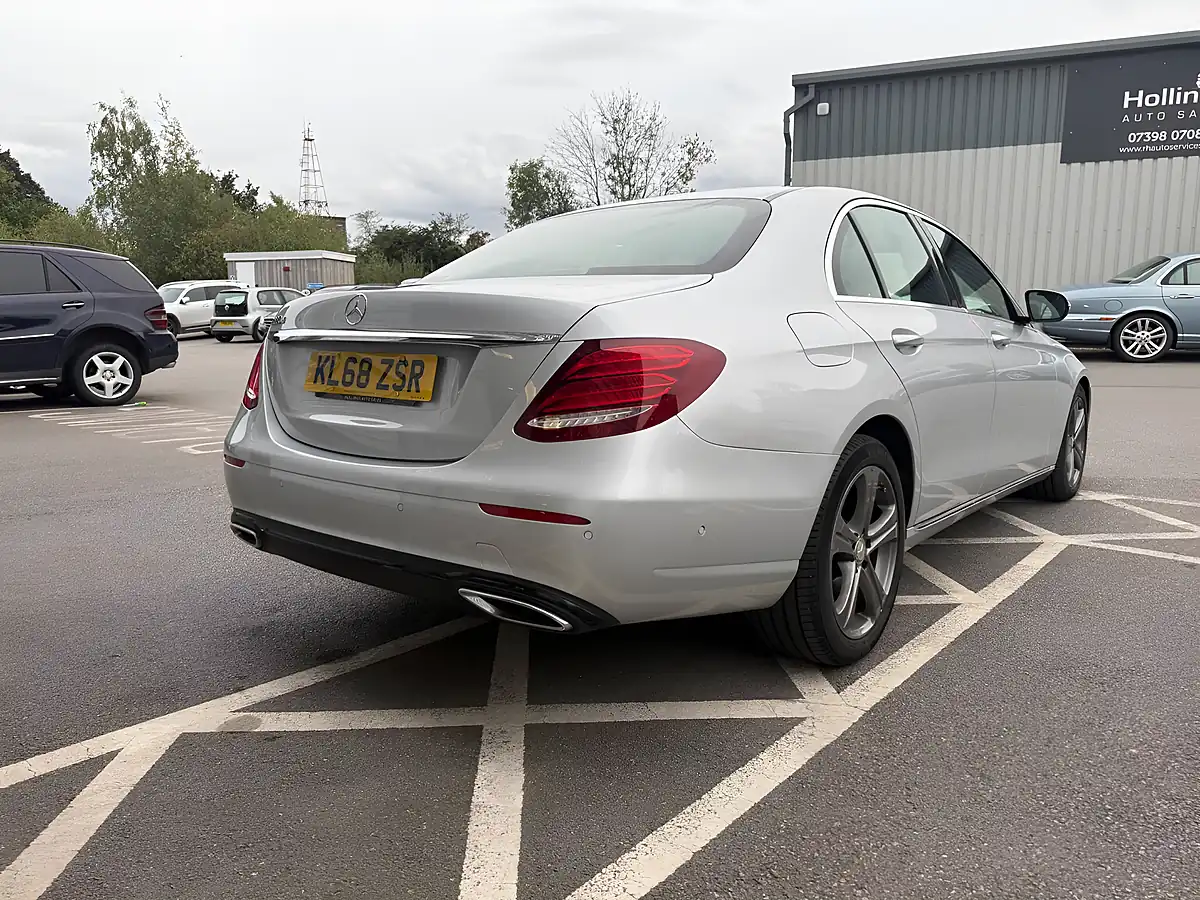 Used 2019 Mercedes-Benz E Class Se Silver - Interior and Exterior details 10