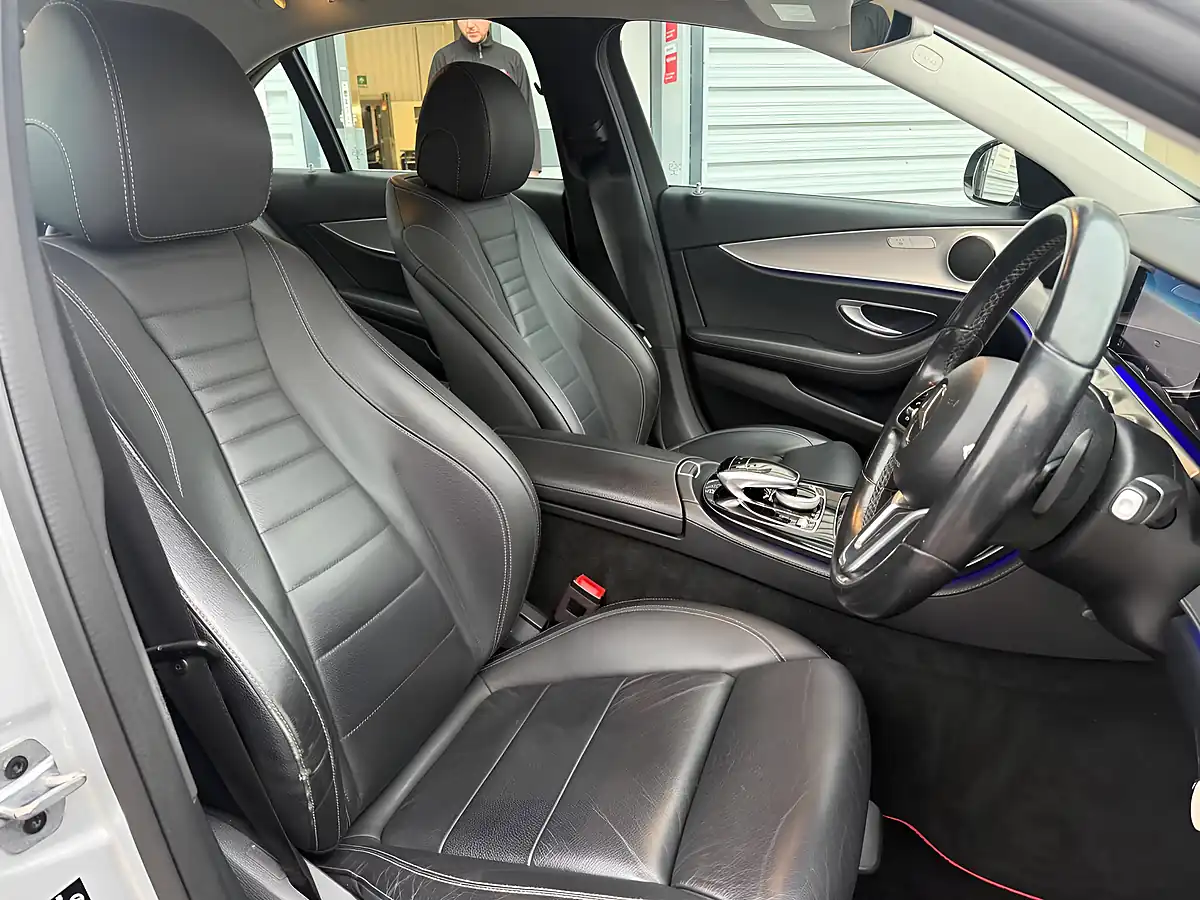 Used 2019 Mercedes-Benz E Class Se Silver - Interior and Exterior details 11