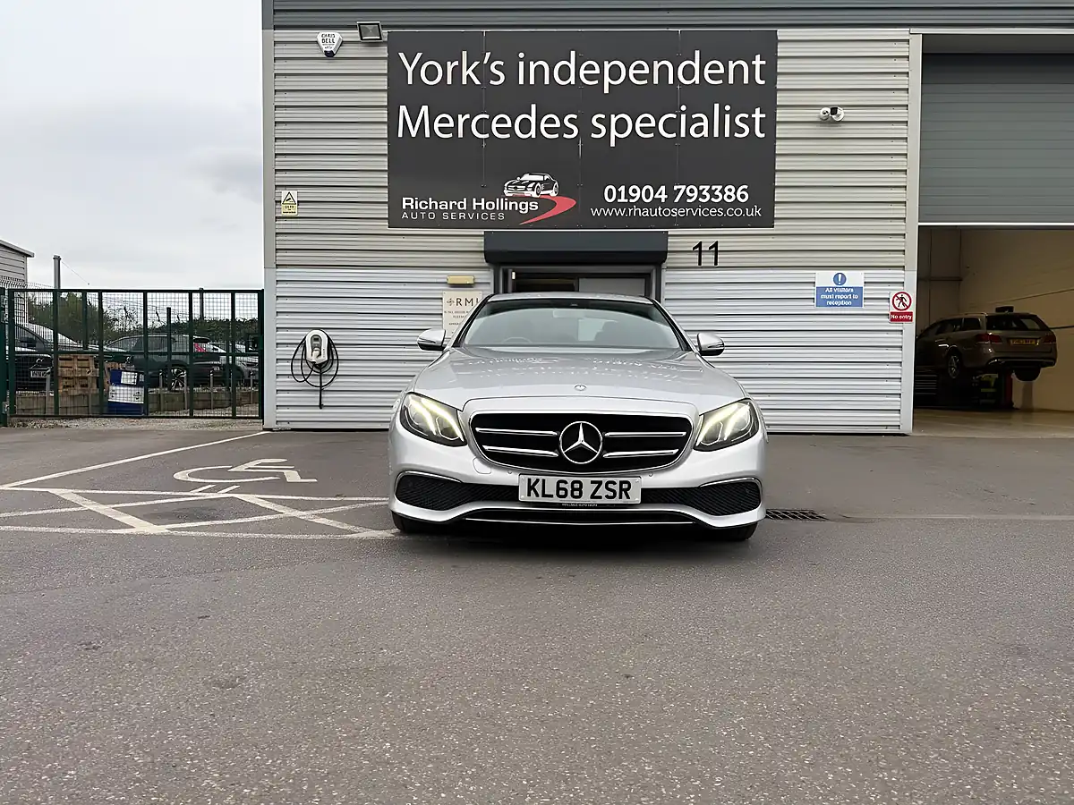 Used 2019 Mercedes-Benz E Class Se Silver - Interior and Exterior details 3
