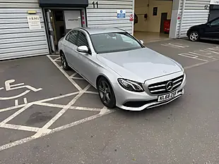 Used 2019 Mercedes-Benz E Class Se Silver - Interior and Exterior details 4
