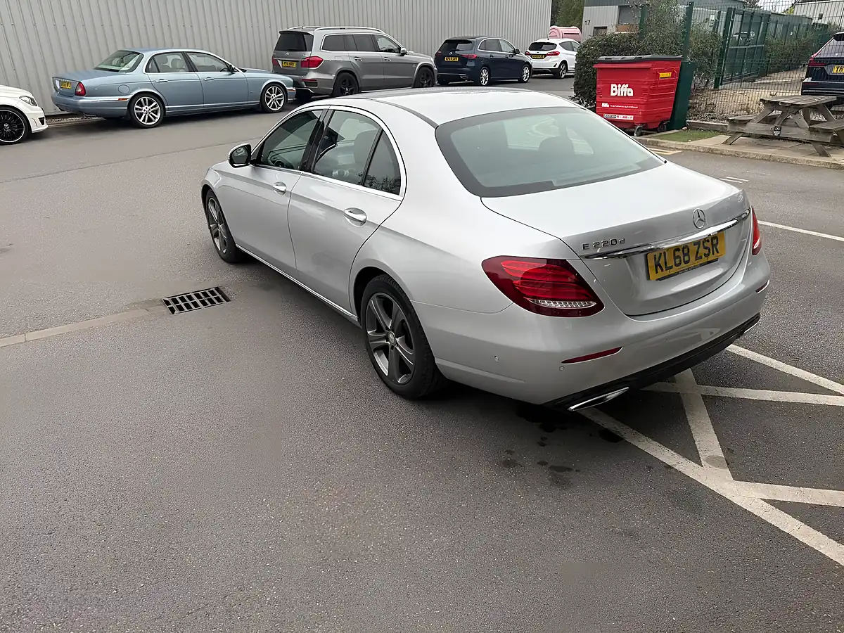 Used 2019 Mercedes-Benz E Class Se Silver - Interior and Exterior details 9