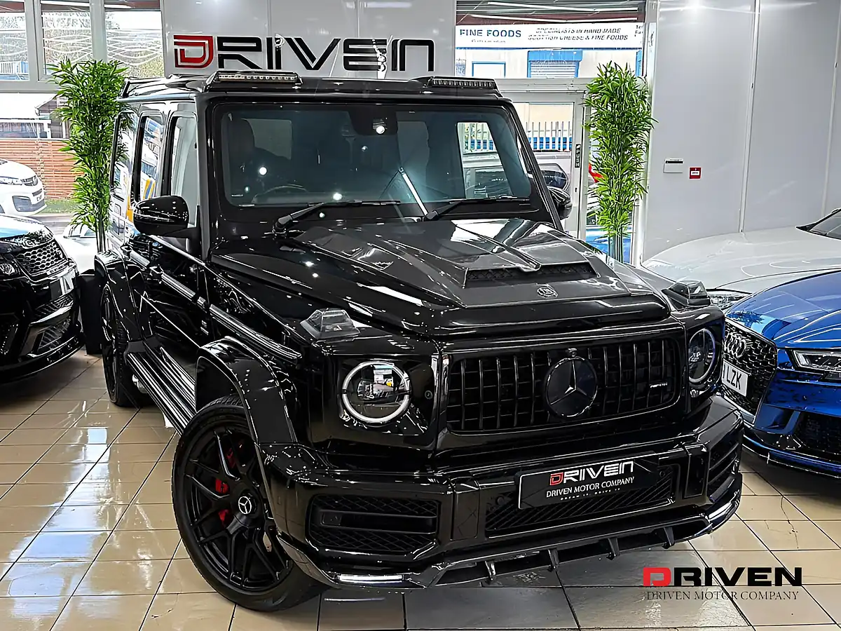 Used 2019 Mercedes-Benz G Class G63 AMG Black - Front View