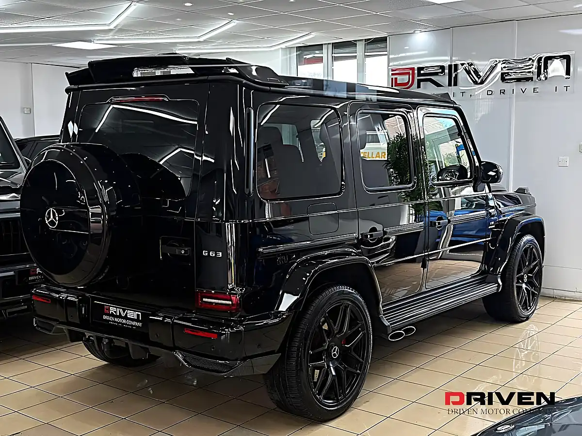 Used 2019 Mercedes-Benz G Class G63 AMG Black - Interior and Exterior details 11
