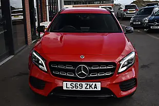 Used 2019 Mercedes-Benz Gla AMG Line Edition Jupiter Red - Interior and Exterior details 3