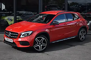 Used 2019 Mercedes-Benz Gla AMG Line Edition Jupiter Red - Interior and Exterior details 4