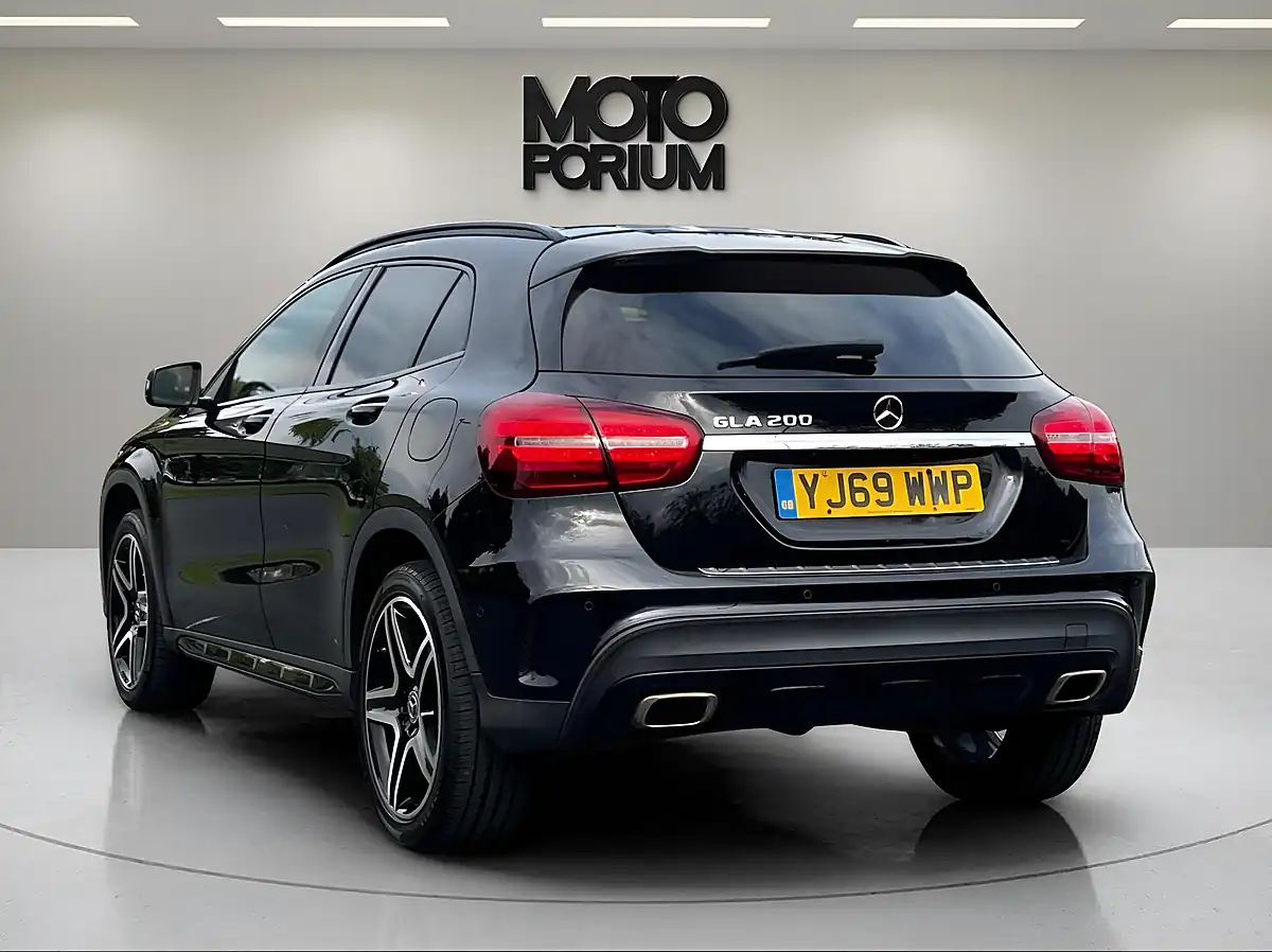 Used 2019 Mercedes-Benz Gla AMG Line Edition Plus Black - Interior and Exterior details 7