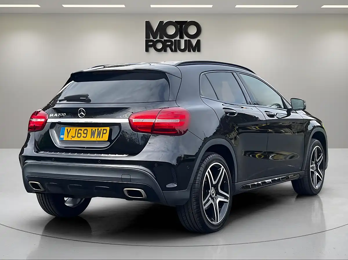 Used 2019 Mercedes-Benz Gla AMG Line Edition Plus Black - Interior and Exterior details 8