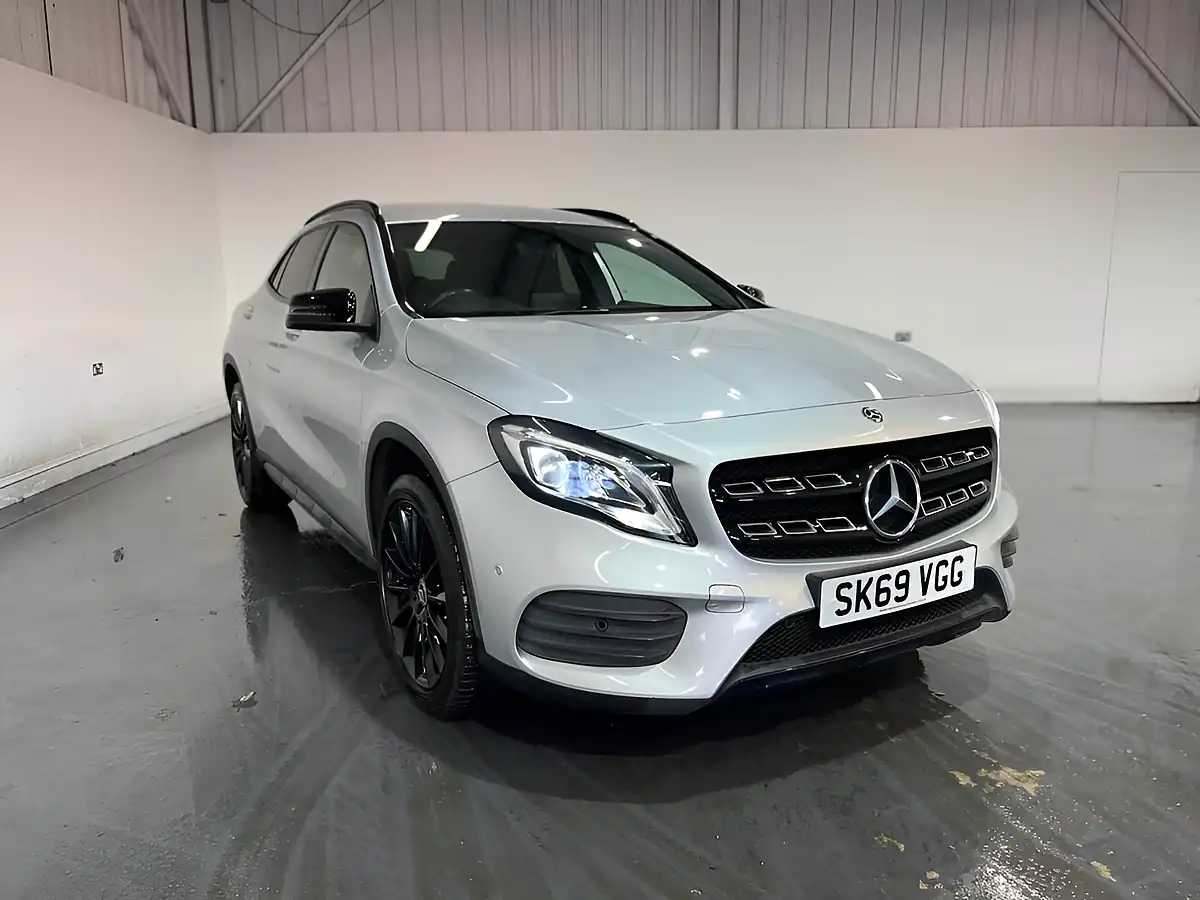 Used 2019 Mercedes-Benz Gla AMG Line Edition Silver - Front View