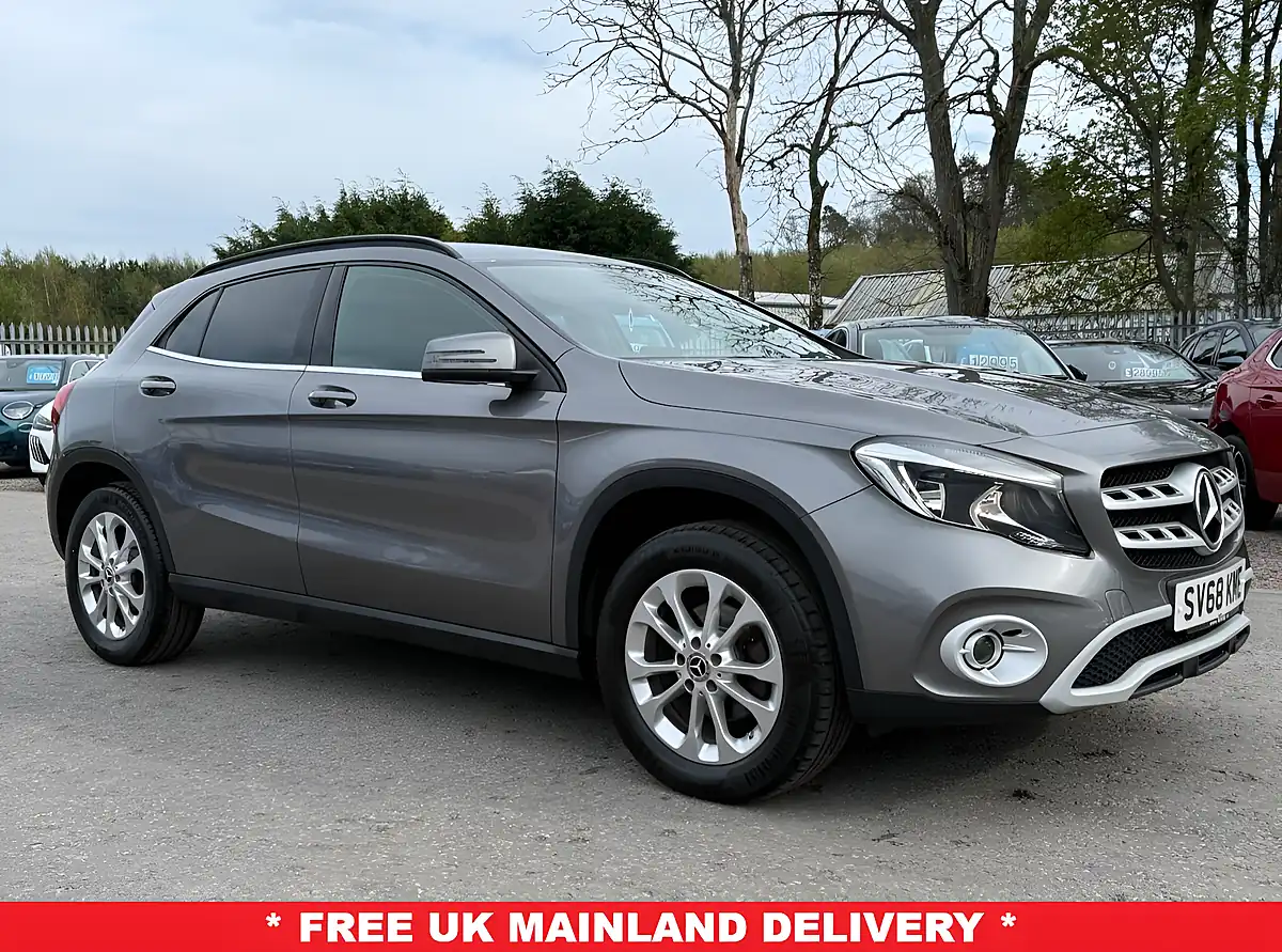 Used 2019 Mercedes-Benz Gla Se Mountain Grey - Front View