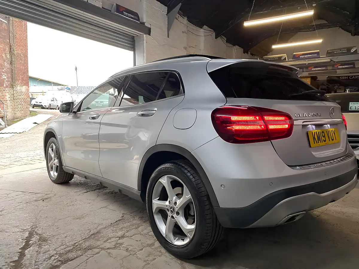 Used 2019 Mercedes-Benz Gla Sport Silver - Interior and Exterior details 4