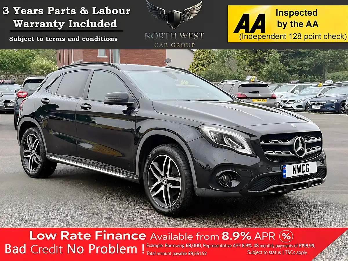 Used 2019 Mercedes-Benz Gla Urban Edition Black - Front View