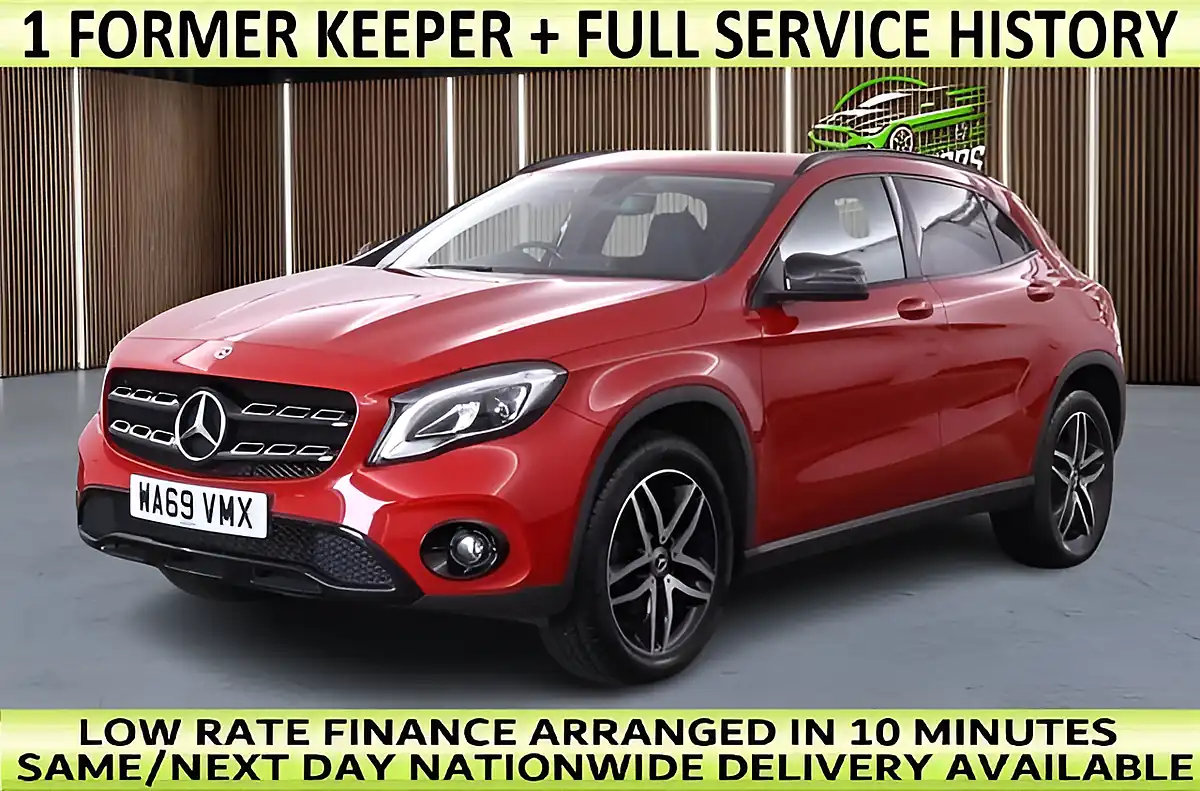 Used 2019 Mercedes-Benz Gla Urban Edition Red - Front View