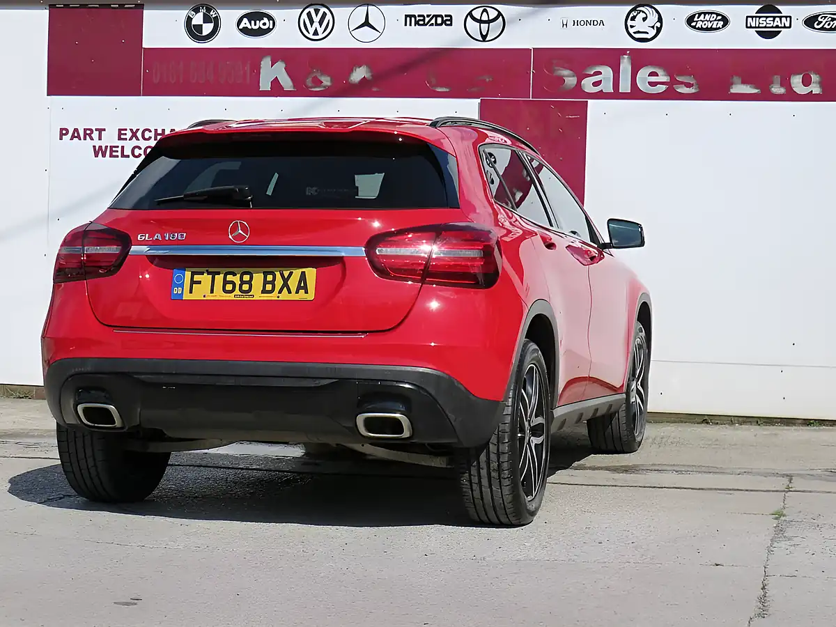 Used 2019 Mercedes-Benz Gla Urban Edition Red - Interior and Exterior details 17