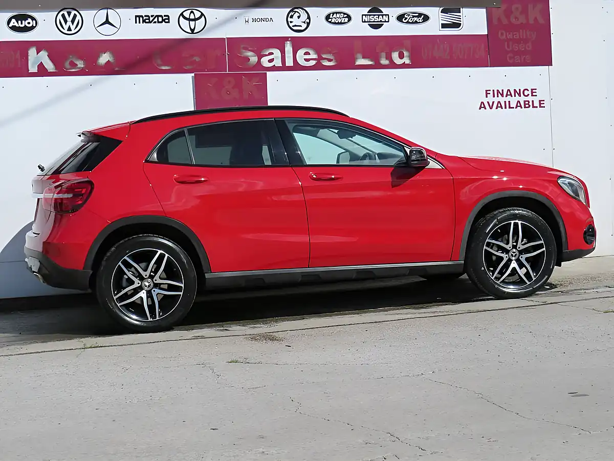 Used 2019 Mercedes-Benz Gla Urban Edition Red - Interior and Exterior details 18