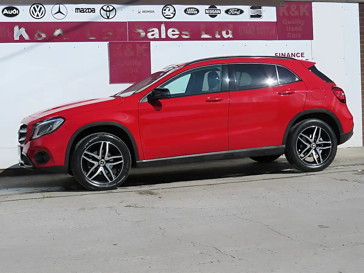 Used 2019 Mercedes-Benz Gla Urban Edition Red - Interior and Exterior details 19