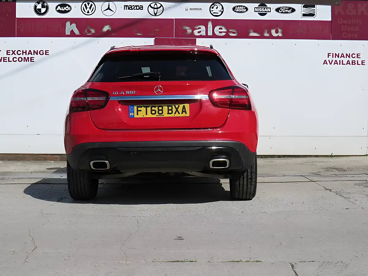 Used 2019 Mercedes-Benz Gla Urban Edition Red - Interior and Exterior details 4