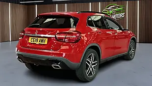 Used 2019 Mercedes-Benz Gla Urban Edition Red - Interior and Exterior details 7