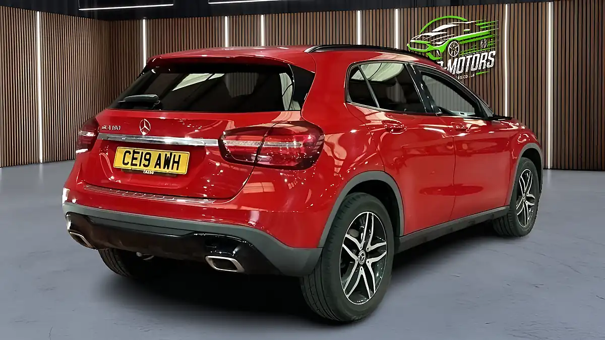 Used 2019 Mercedes-Benz Gla Urban Edition Red - Interior and Exterior details 7