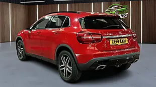 Used 2019 Mercedes-Benz Gla Urban Edition Red - Interior and Exterior details 9