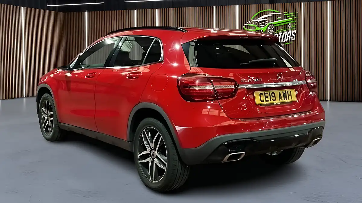 Used 2019 Mercedes-Benz Gla Urban Edition Red - Interior and Exterior details 9