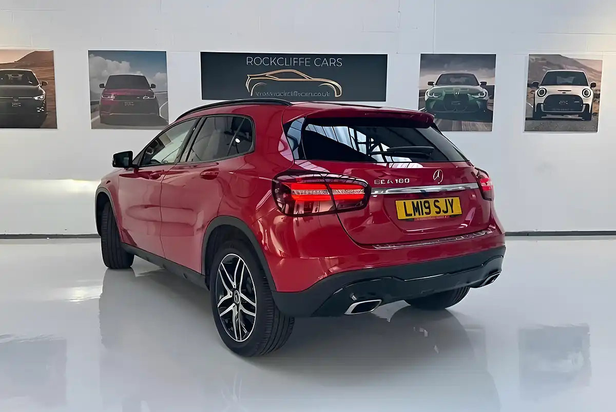 Used 2019 Mercedes-Benz Gla Urban Edition Red - Interior and Exterior details 4