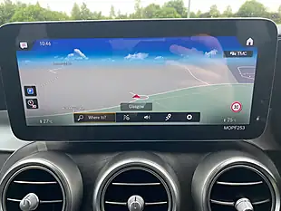 Used 2019 Mercedes-Benz Glc AMG Line Black - Interior and Exterior details 6
