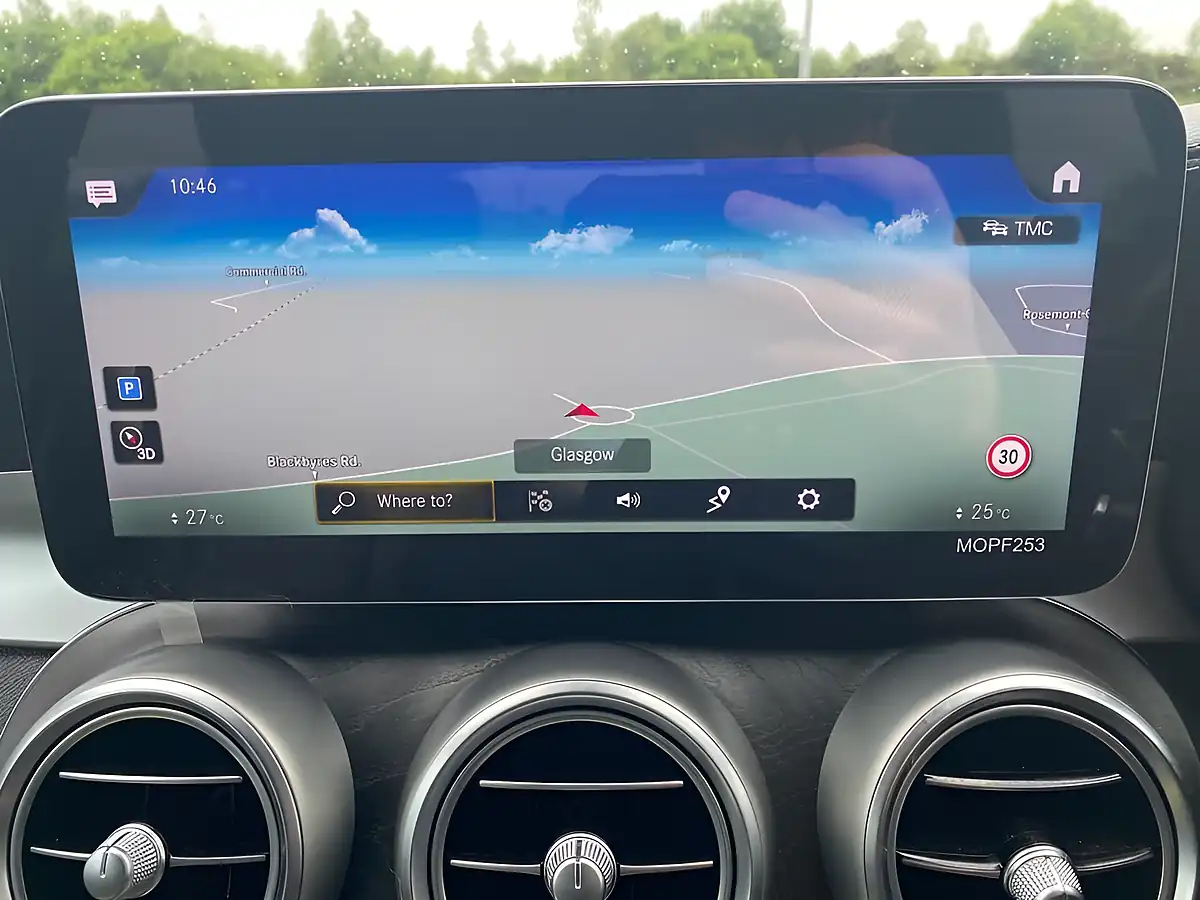 Used 2019 Mercedes-Benz Glc AMG Line Black - Interior and Exterior details 6