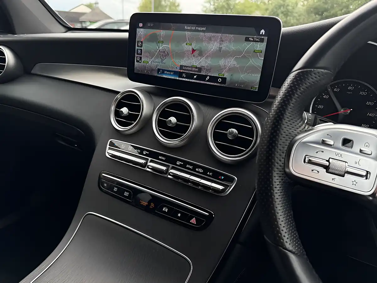 Used 2019 Mercedes-Benz Glc AMG Line Black - Interior and Exterior details 18